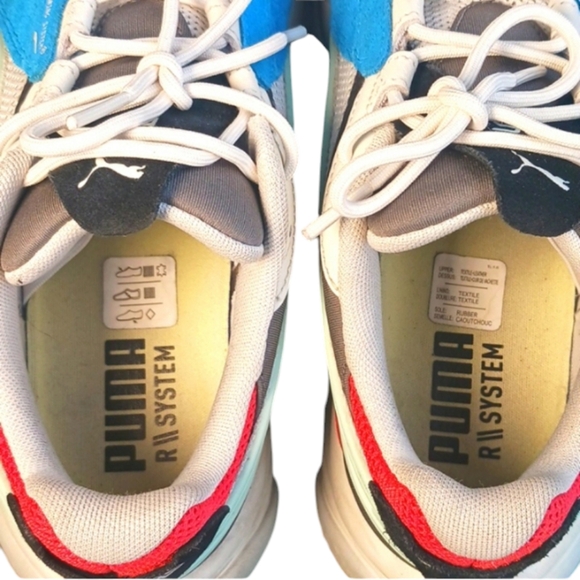 Puma RS-Connect Lazer Sneakers, 8, Vaporous Grey, & Blue. - Picture 4 of 10